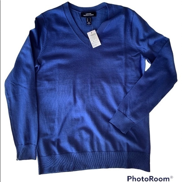 Lands' End Sweaters Nwt Lands End Outfitters Blue Small Sweater